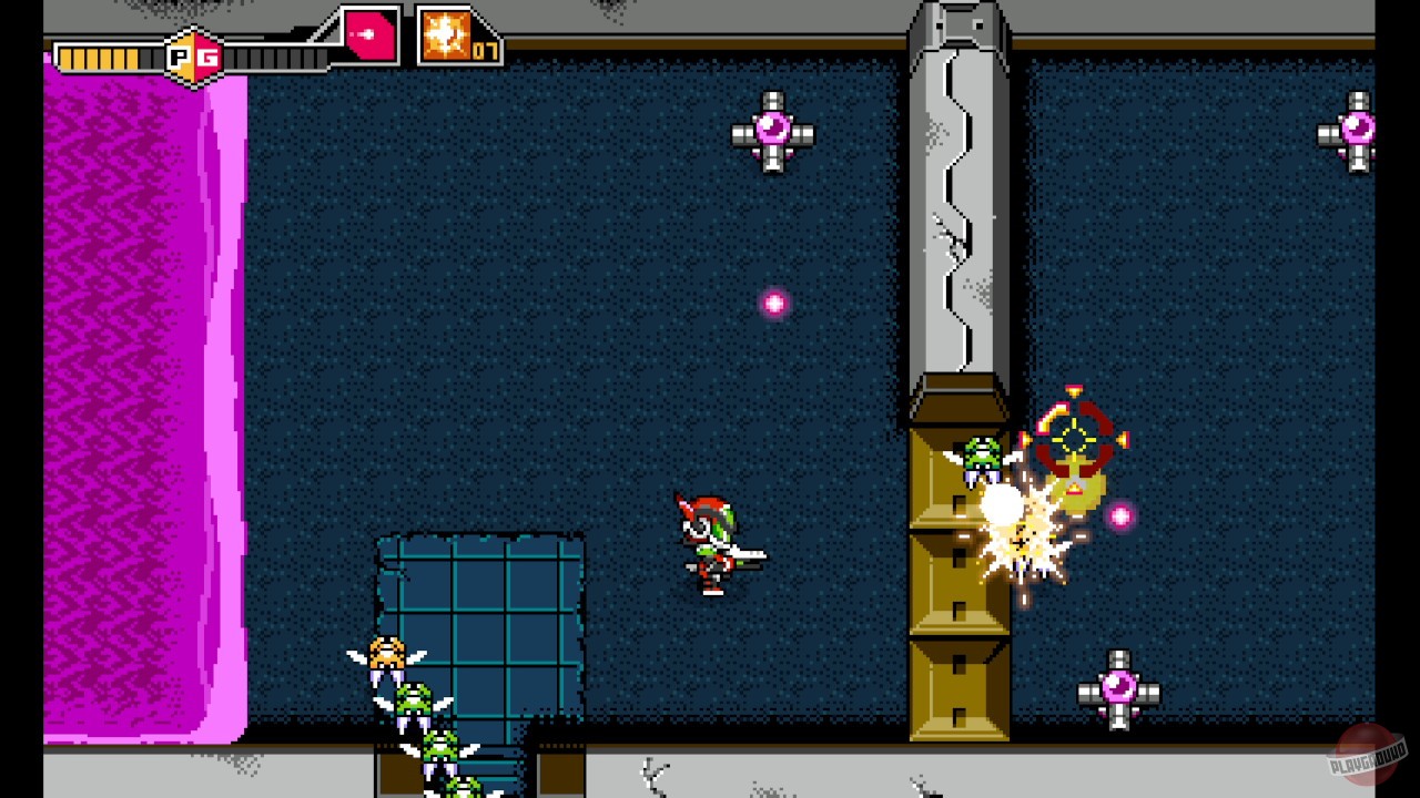 Скриншот из игры Blaster Master Zero - 7