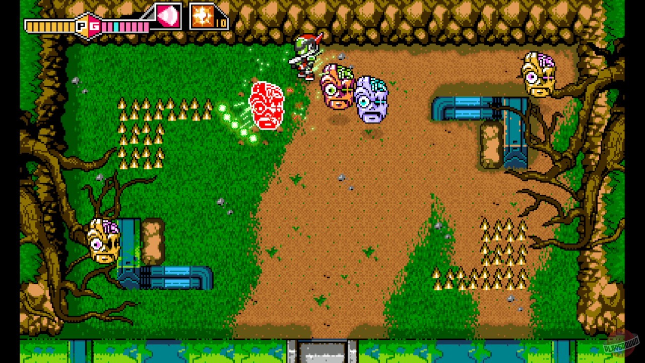 Скриншот из игры Blaster Master Zero - 28