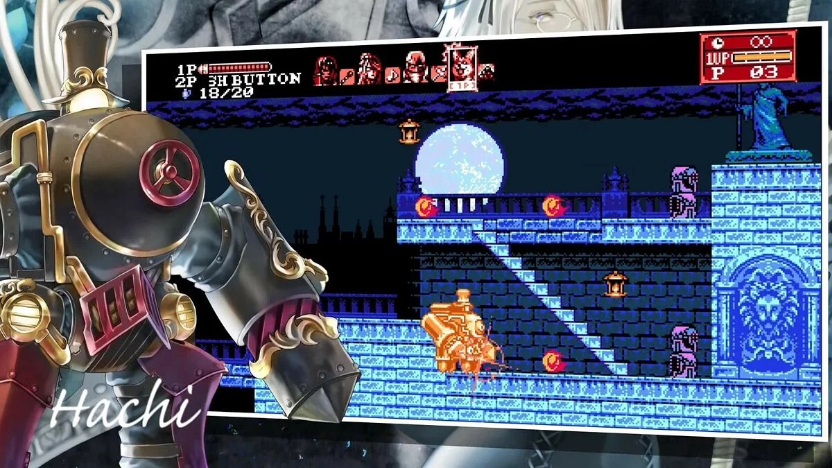 Скриншот из игры Bloodstained: Curse of the Moon 2 - 23
