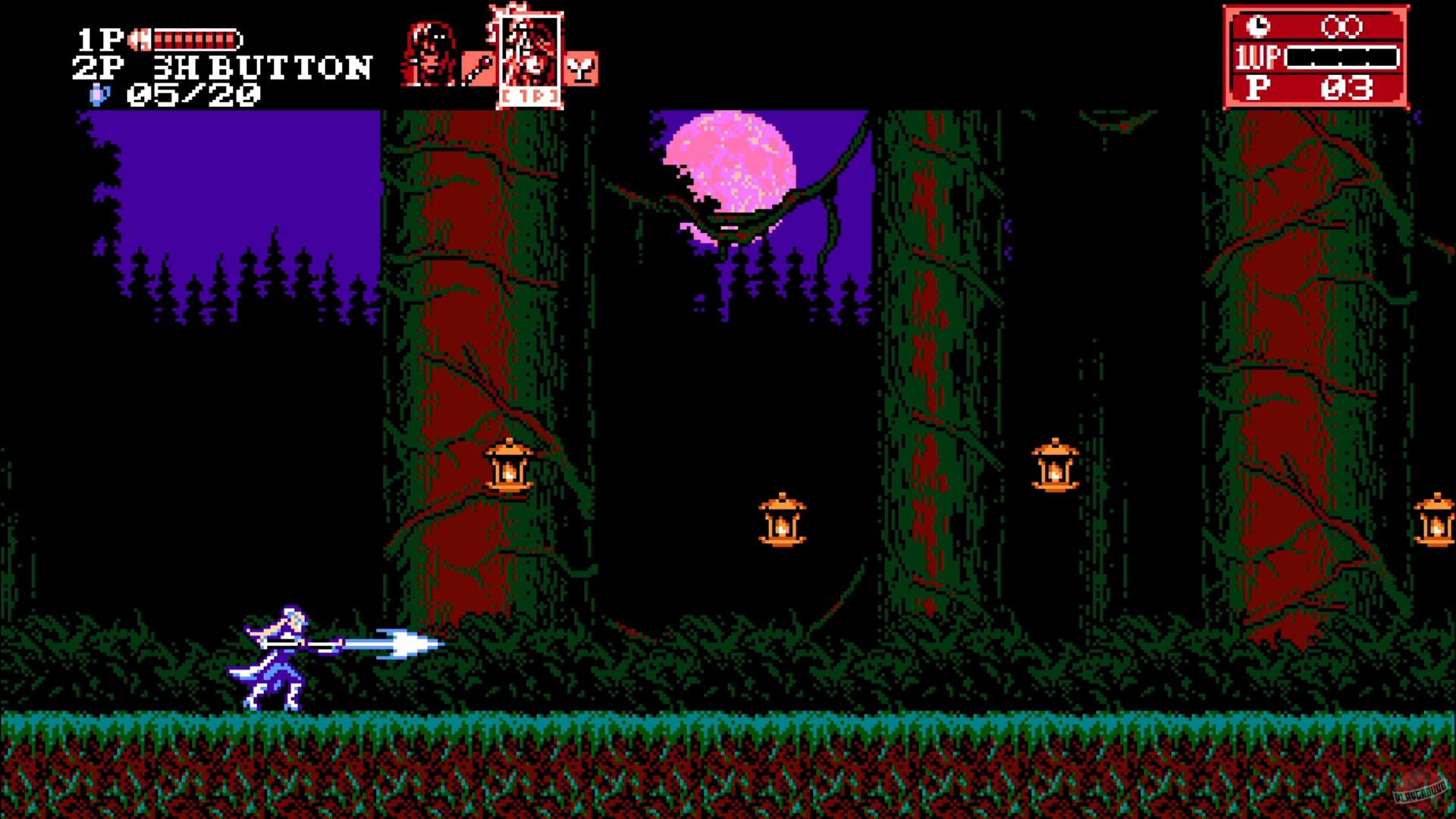 Скриншот из игры Bloodstained: Curse of the Moon 2 - 10