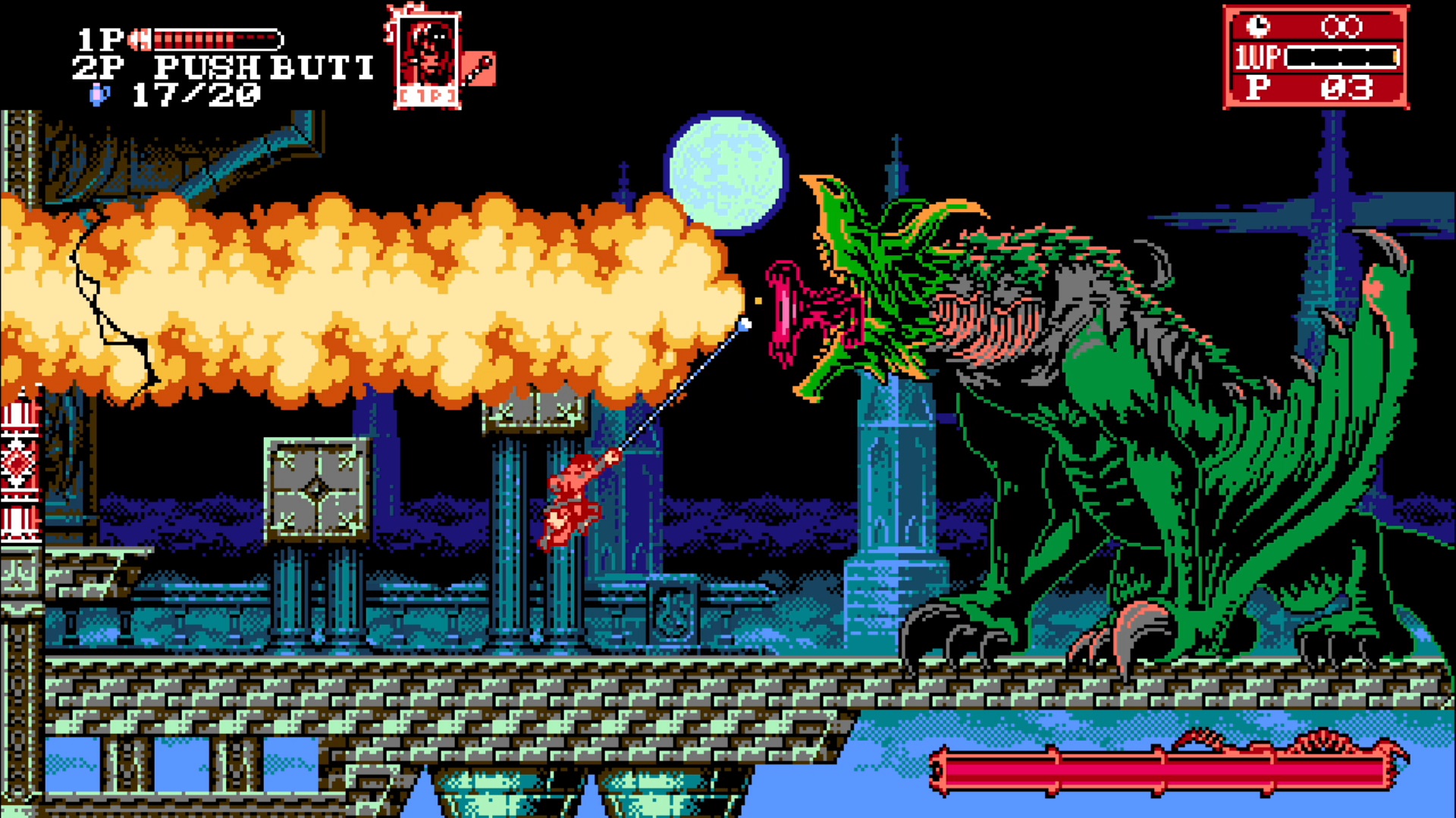 Скриншот из игры Bloodstained: Curse of the Moon 2 - 17
