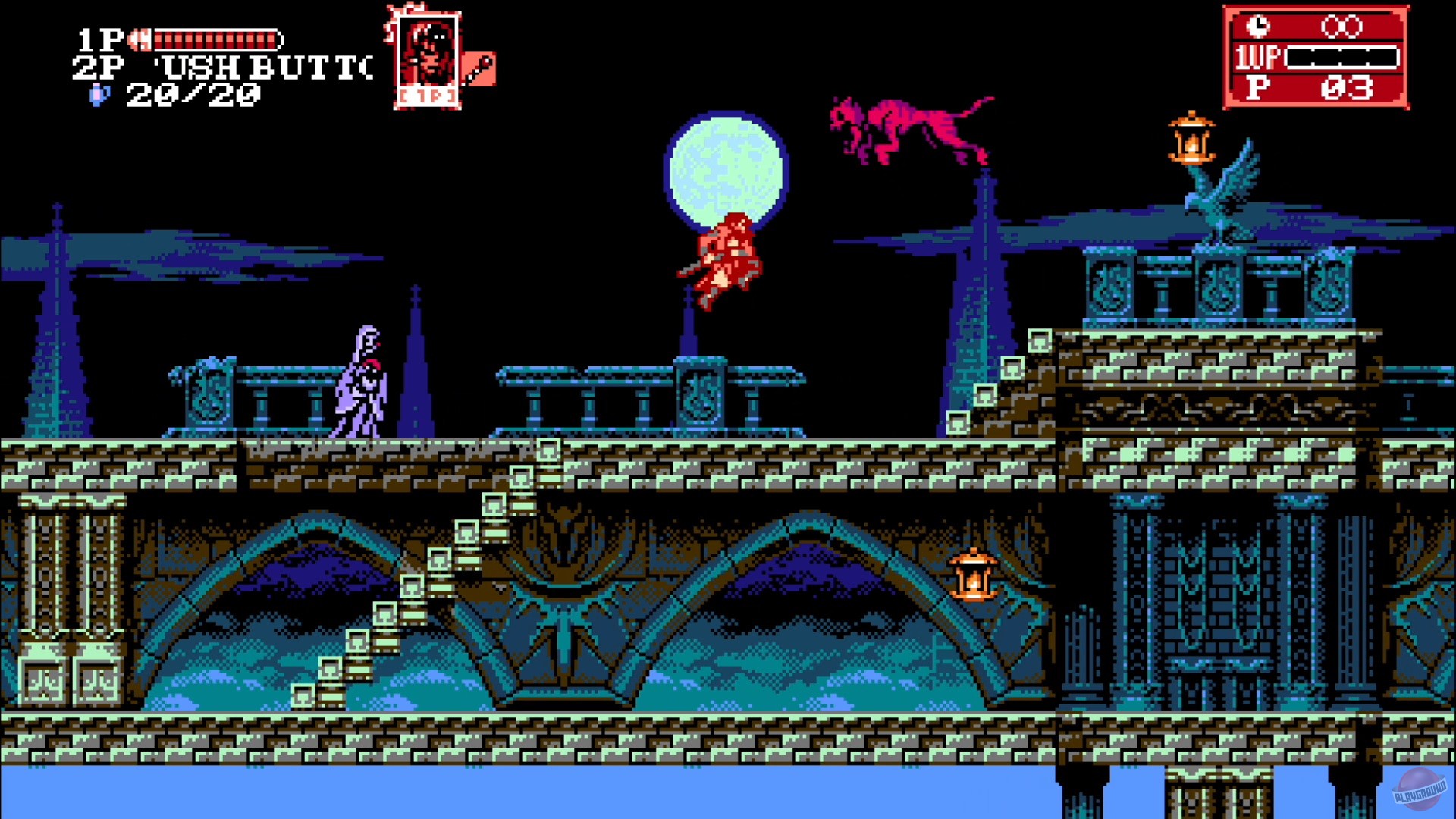 Скриншот из игры Bloodstained: Curse of the Moon 2 - 21