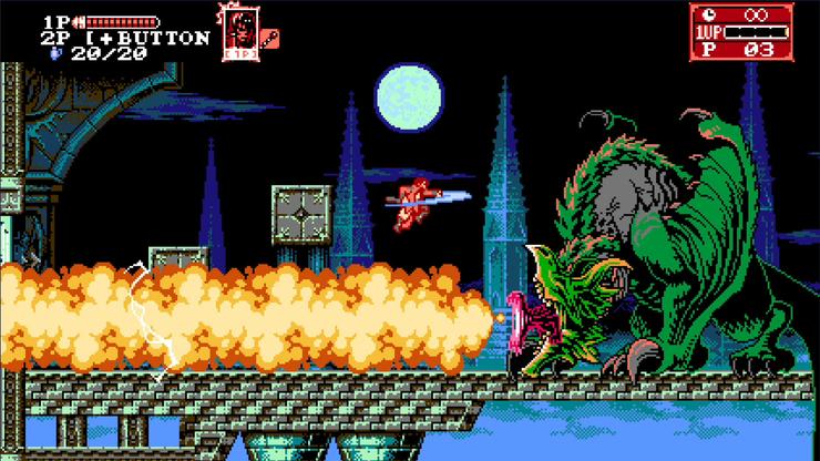 Скриншот из игры Bloodstained: Curse of the Moon 2 - 15