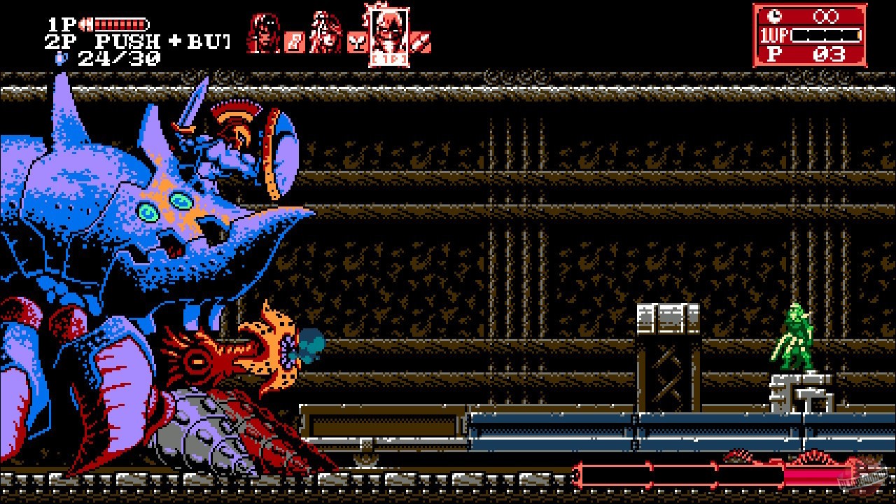 Скриншот из игры Bloodstained: Curse of the Moon 2 - 51