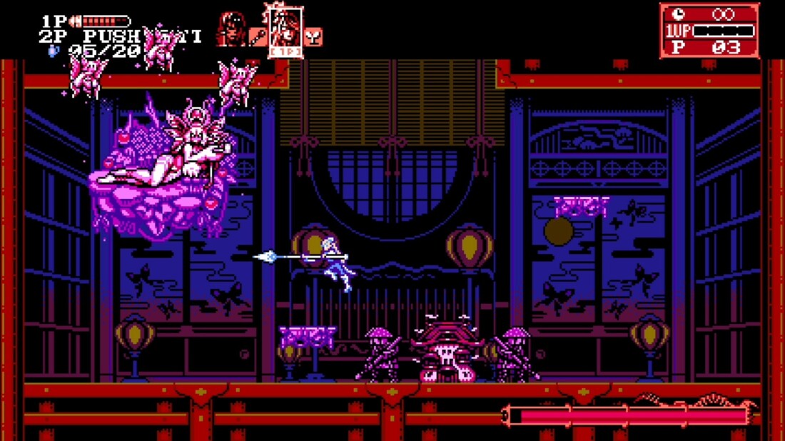 Скриншот из игры Bloodstained: Curse of the Moon 2 - 4