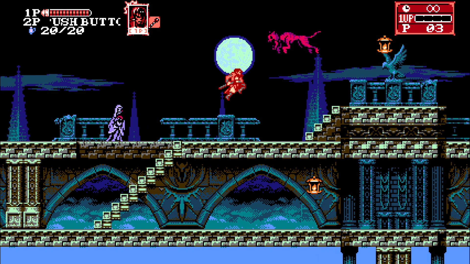 Скриншот из игры Bloodstained: Curse of the Moon 2 - 39