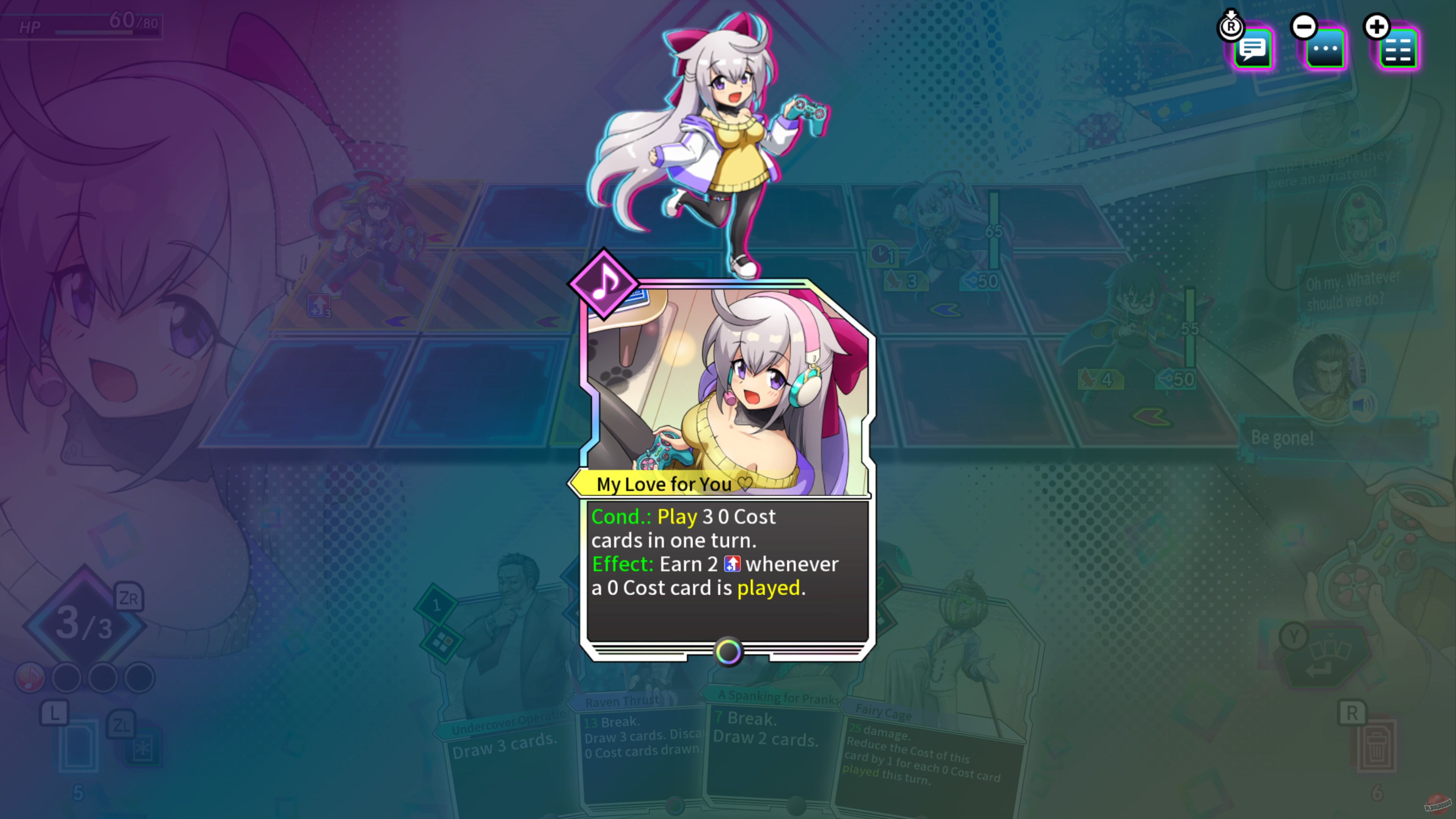Скриншот из игры Card-en-Ciel - 22