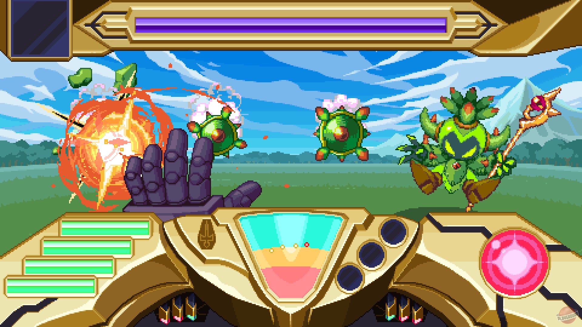 Скриншот из игры Divine Dynamo Flamefrit - 6