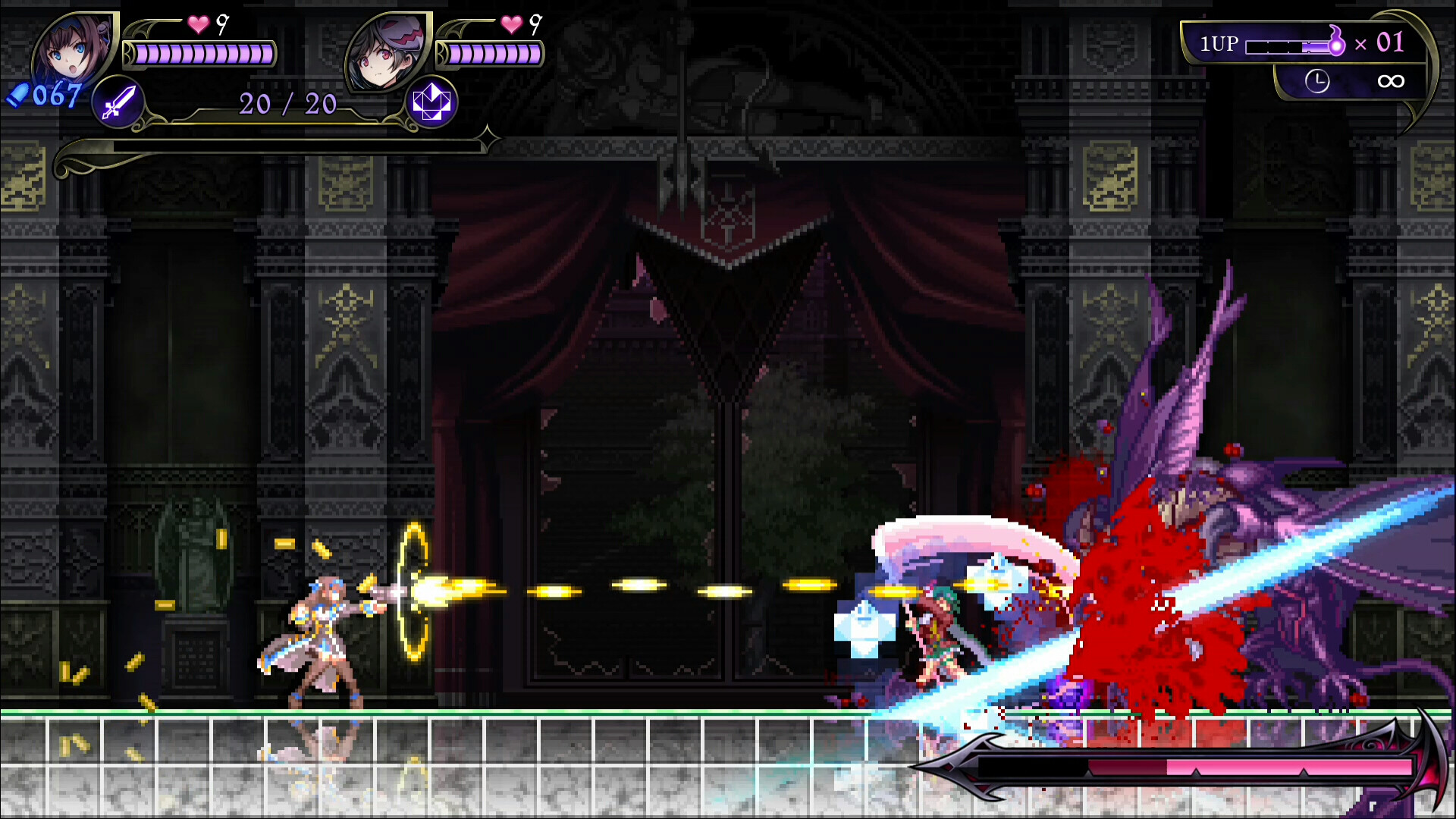 Скриншот из игры Gal Guardians: Demon Purge - 3