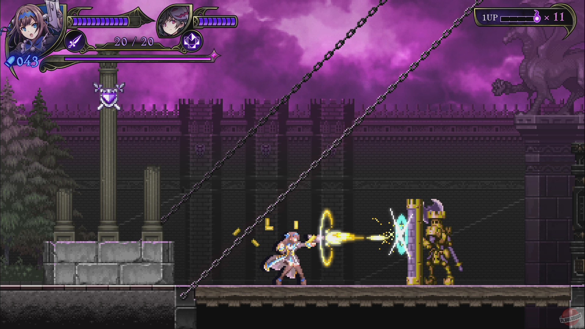 Скриншот из игры Gal Guardians: Demon Purge - 12