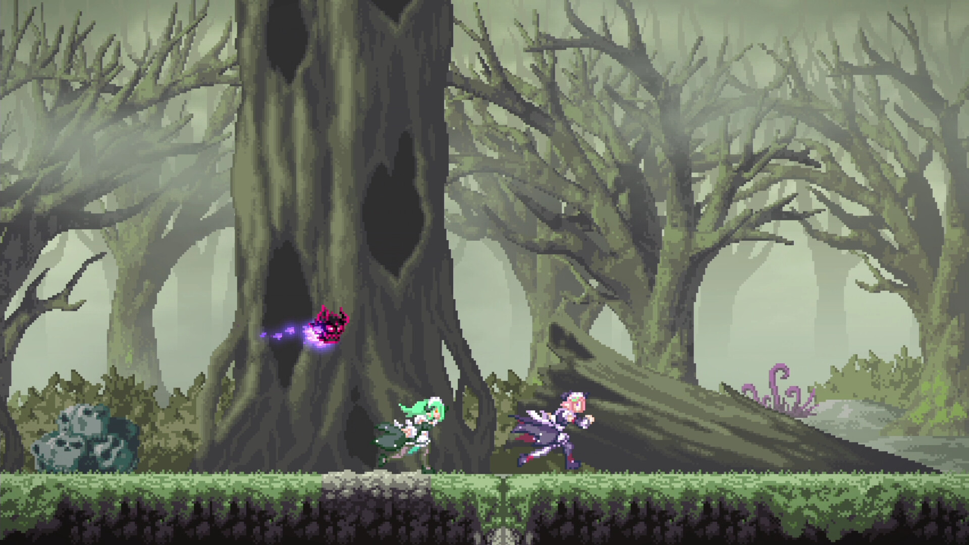 Скриншот из игры Gal Guardians: Servants of the Dark - 1