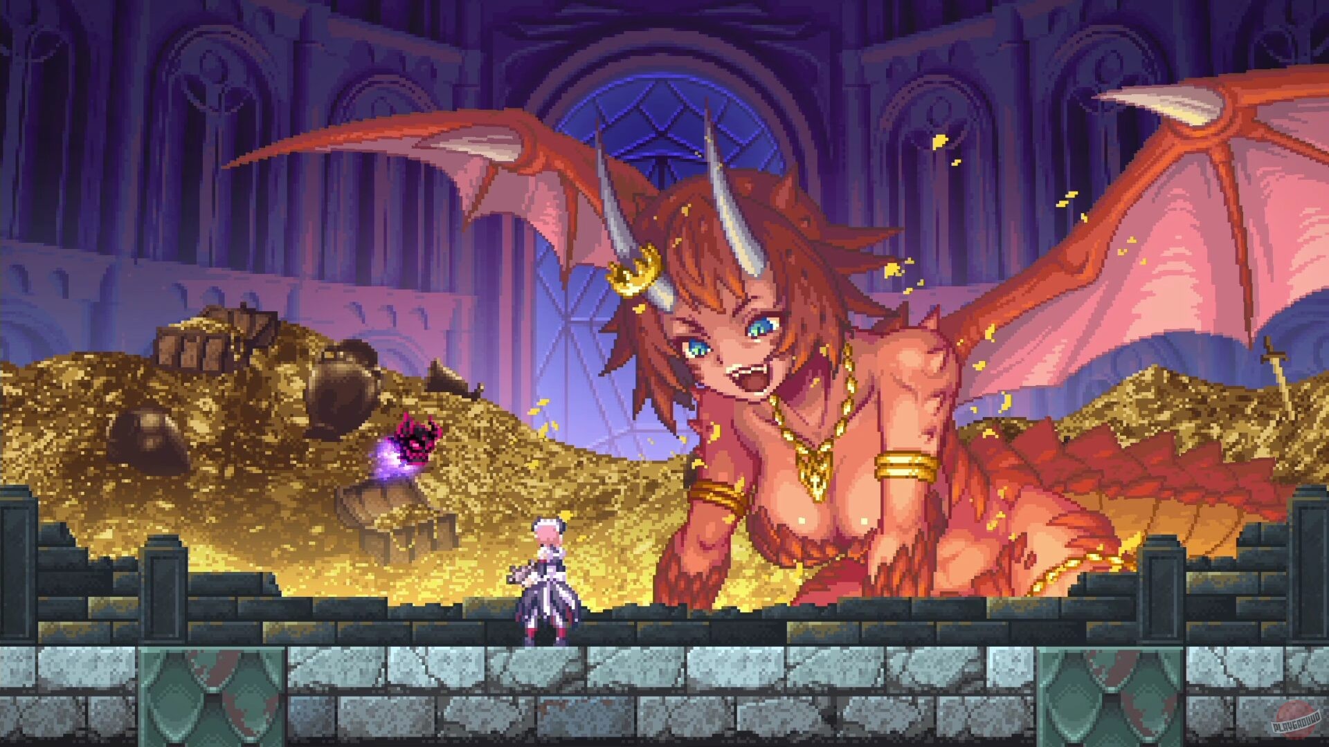 Скриншот из игры Gal Guardians: Servants of the Dark - 5