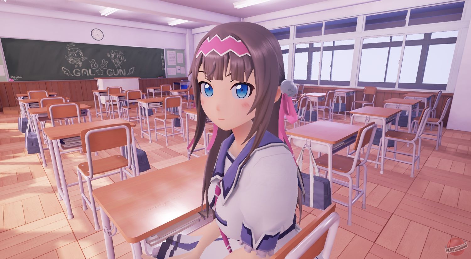 Скриншот из игры Gal*Gun VR - 1