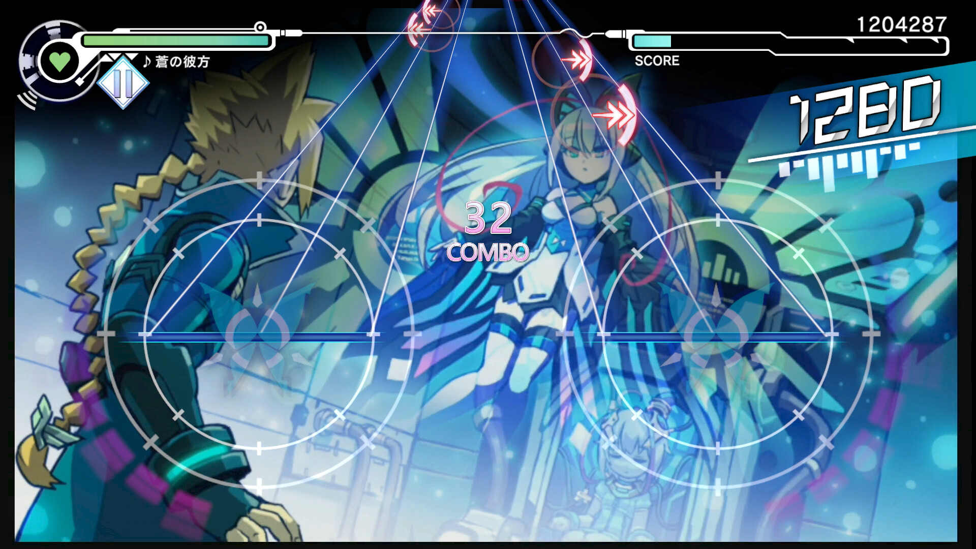 Скриншот из игры Gunvolt Records Cychronicle - 1