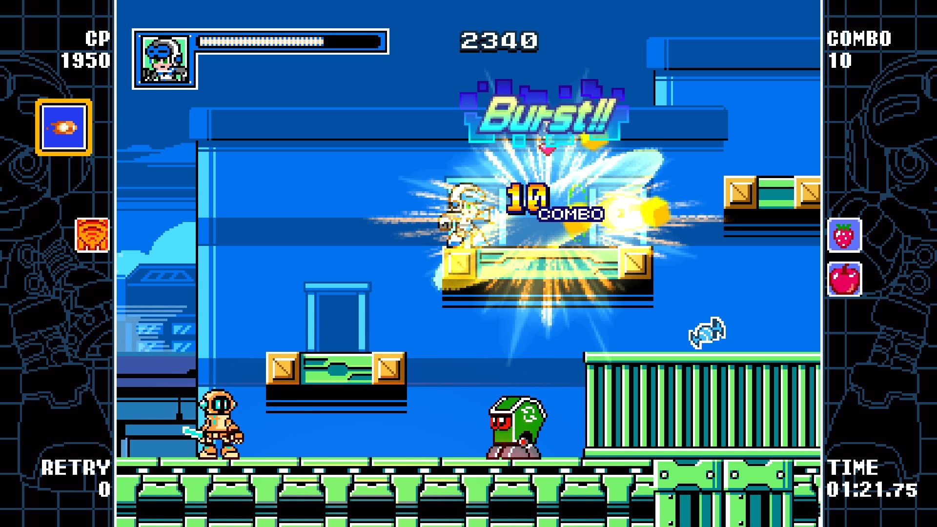 Скриншот из игры Mighty Gunvolt Burst - 21