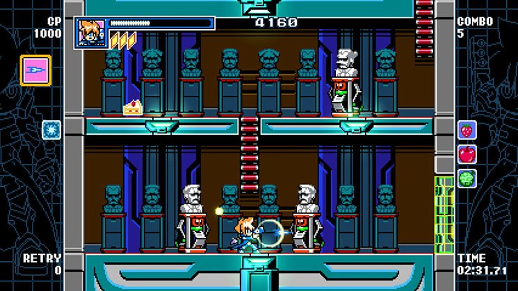 Скриншот из игры Mighty Gunvolt Burst - 28
