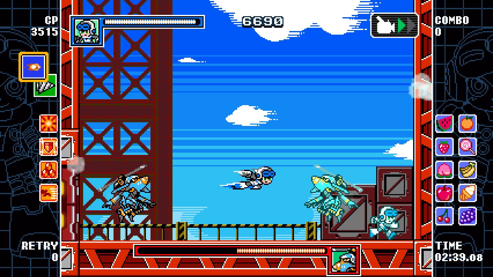 Скриншот из игры Mighty Gunvolt Burst - 36