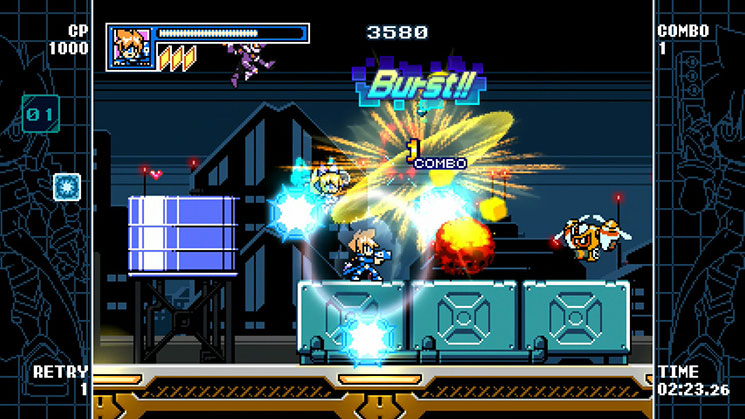 Скриншот из игры Mighty Gunvolt Burst - 30