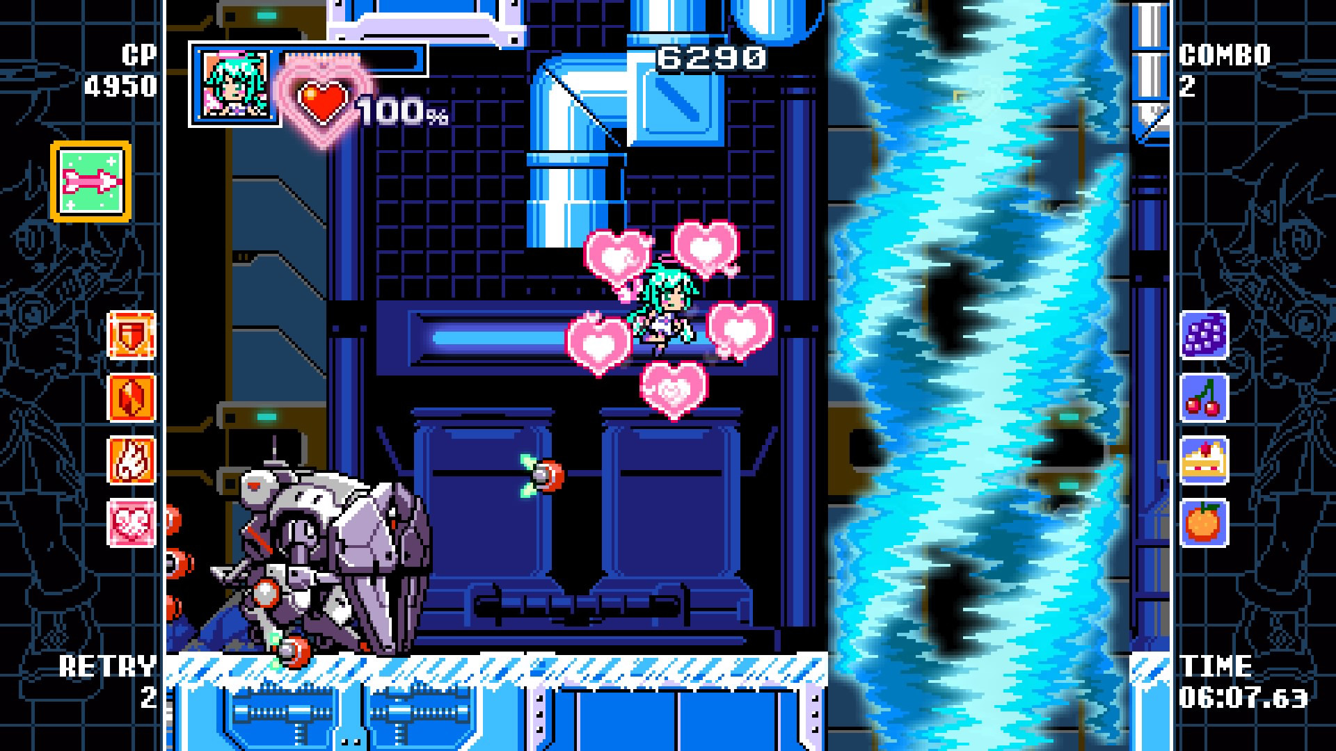 Скриншот из игры Mighty Gunvolt Burst - 11