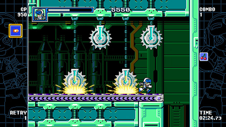 Скриншот из игры Mighty Gunvolt Burst - 37