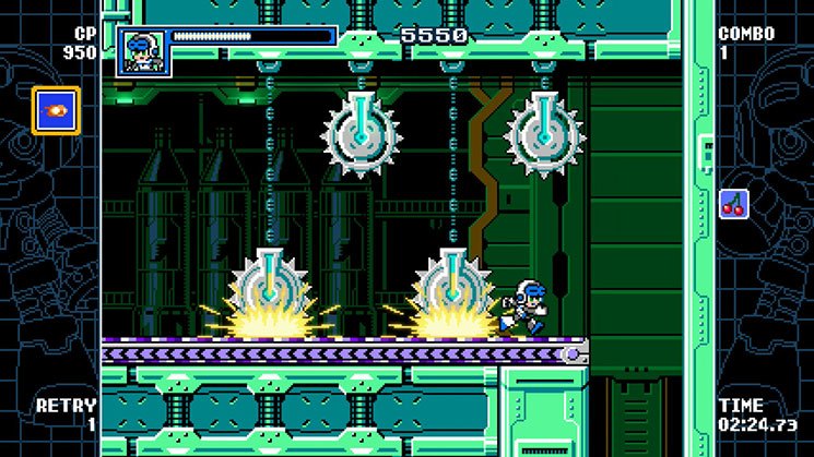 Скриншот из игры Mighty Gunvolt Burst - 33