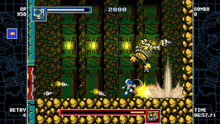 Скриншот из игры Mighty Gunvolt Burst - 32