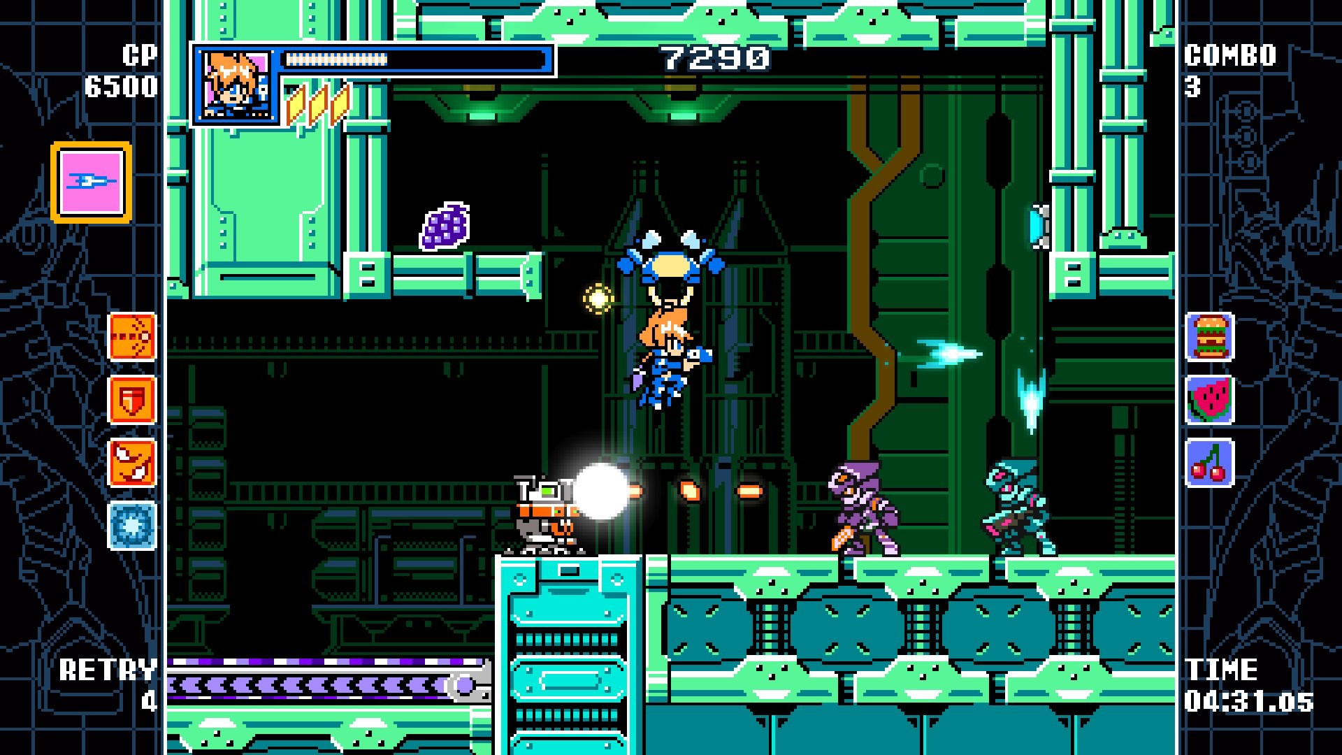 Скриншот из игры Mighty Gunvolt Burst - 18