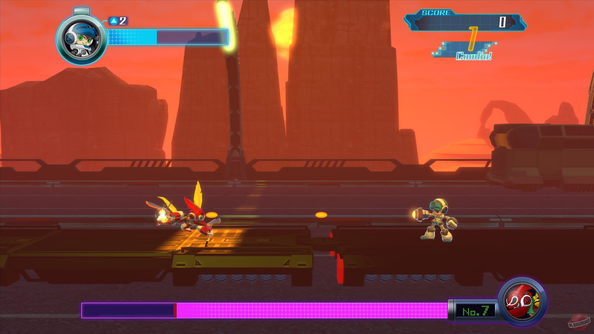 Скриншот из игры Mighty No. 9 - 37