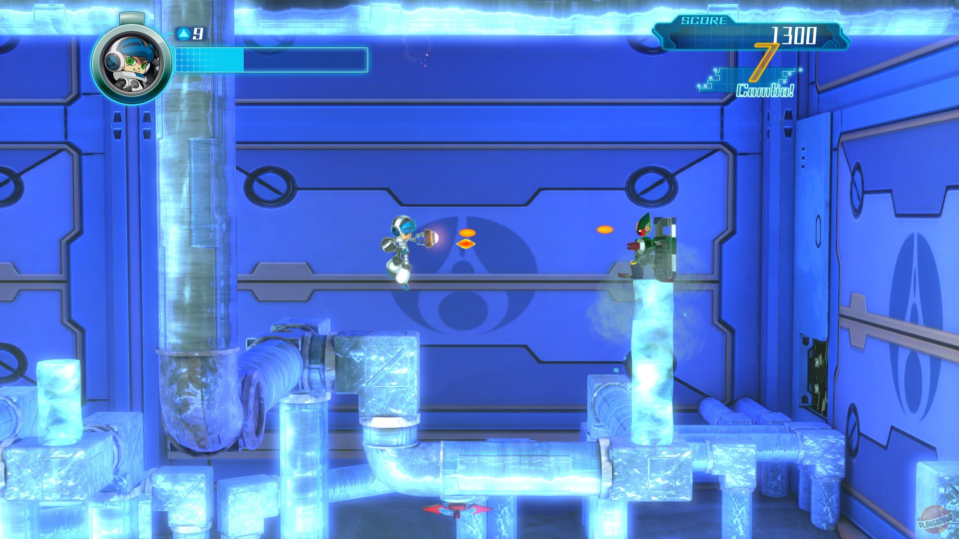 Скриншот из игры Mighty No. 9 - 12