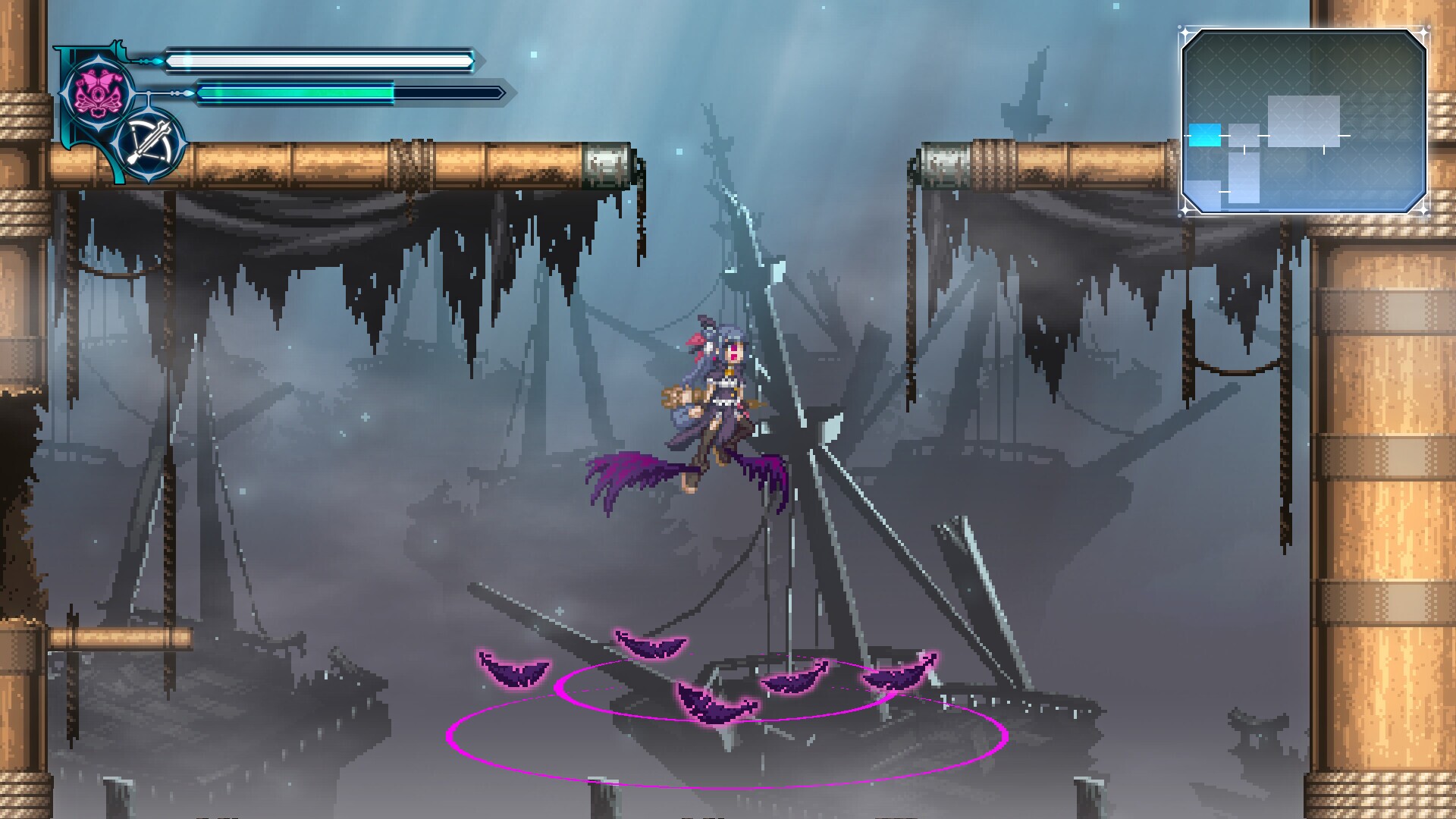 Скриншот из игры Yohane the Parhelion -BLAZE in the DEEPBLUE- - 1