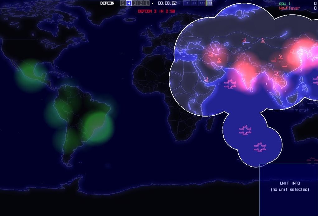 Скриншот из игры DEFCON - 67