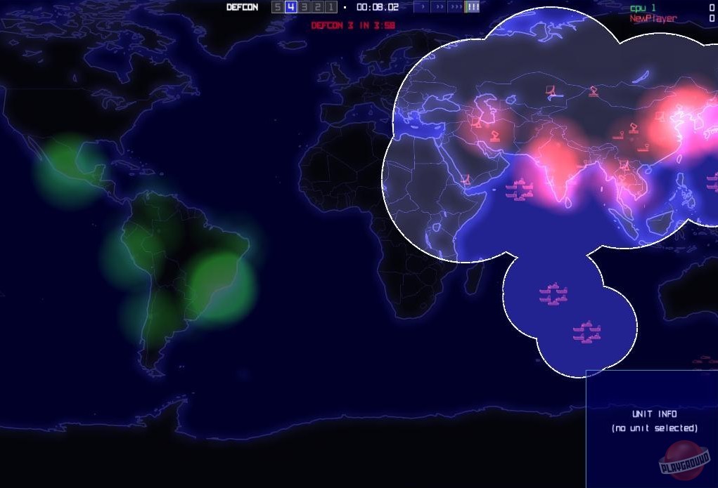 Скриншот из игры DEFCON - 40