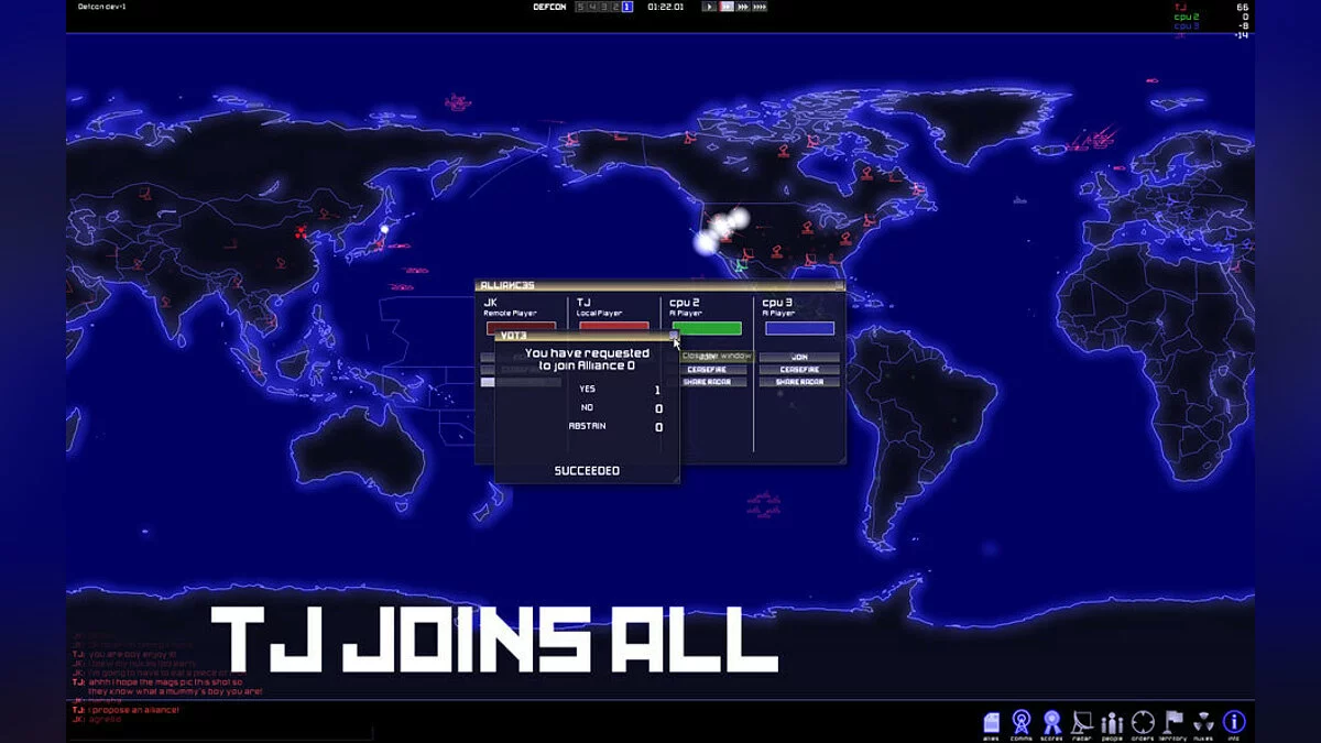 Скриншот из игры DEFCON - 32