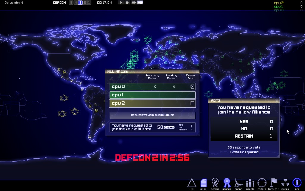 Скриншот из игры DEFCON - 37