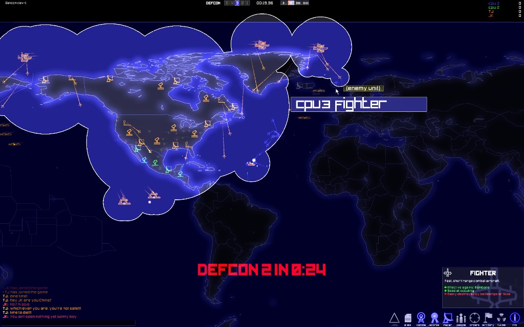 Скриншот из игры DEFCON - 66