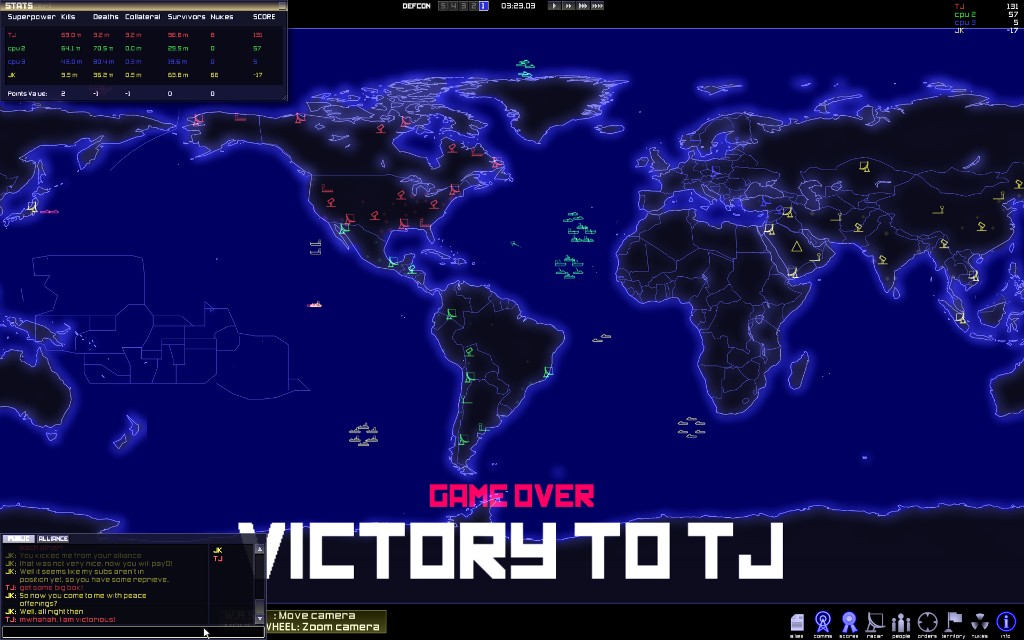 Скриншот из игры DEFCON - 41