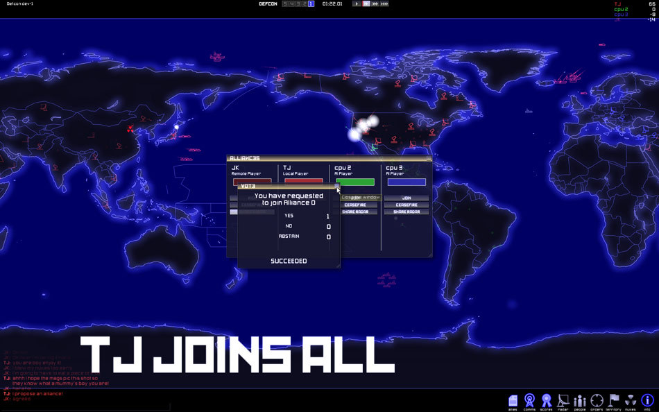 Скриншот из игры DEFCON - 39