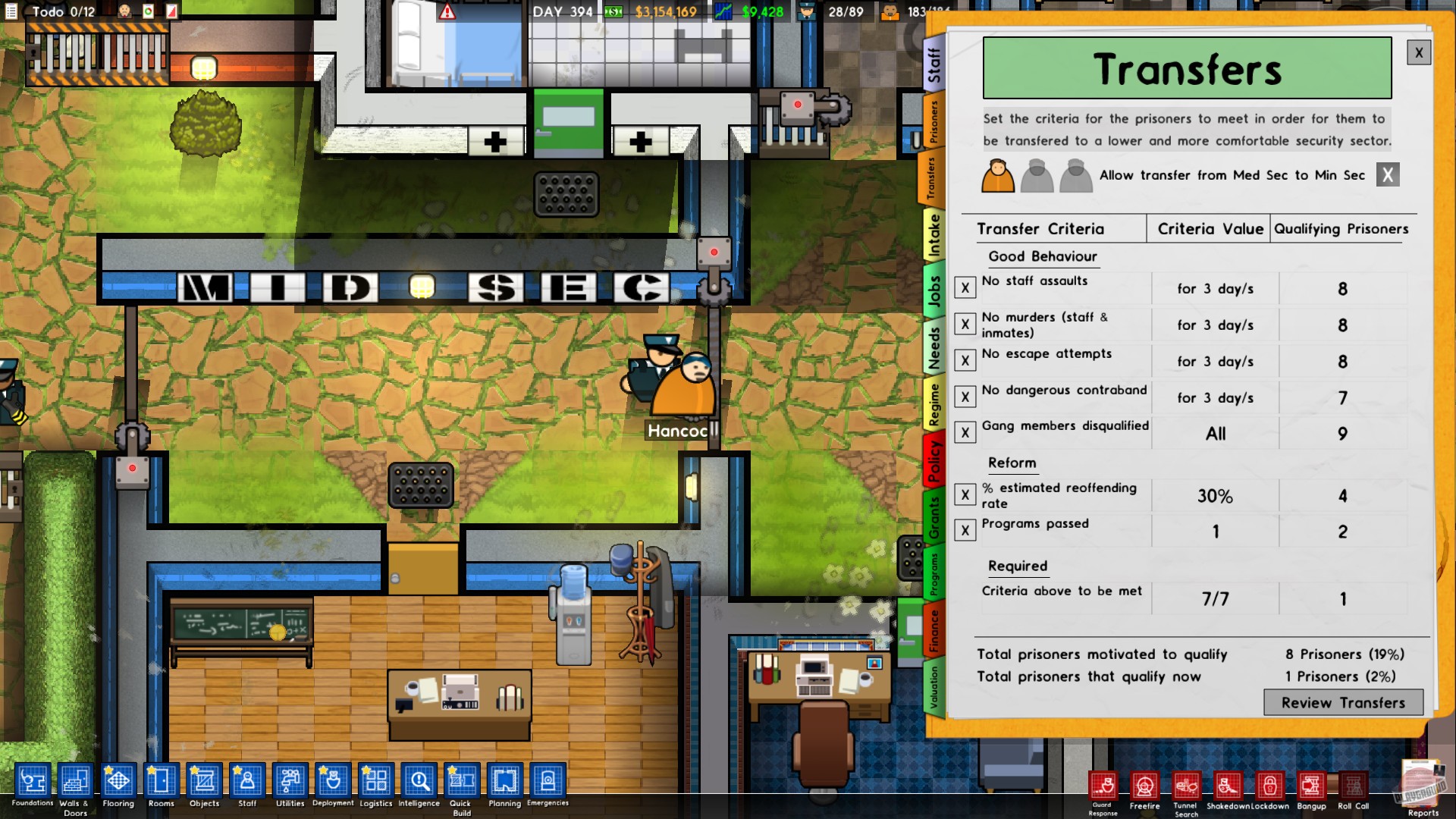 Скриншот из игры Prison Architect - 44