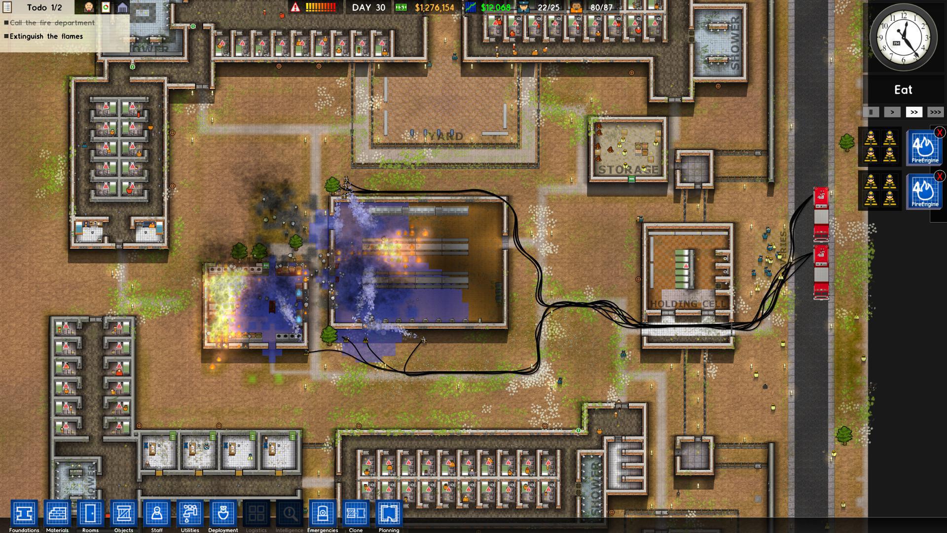 Скриншот из игры Prison Architect - 184