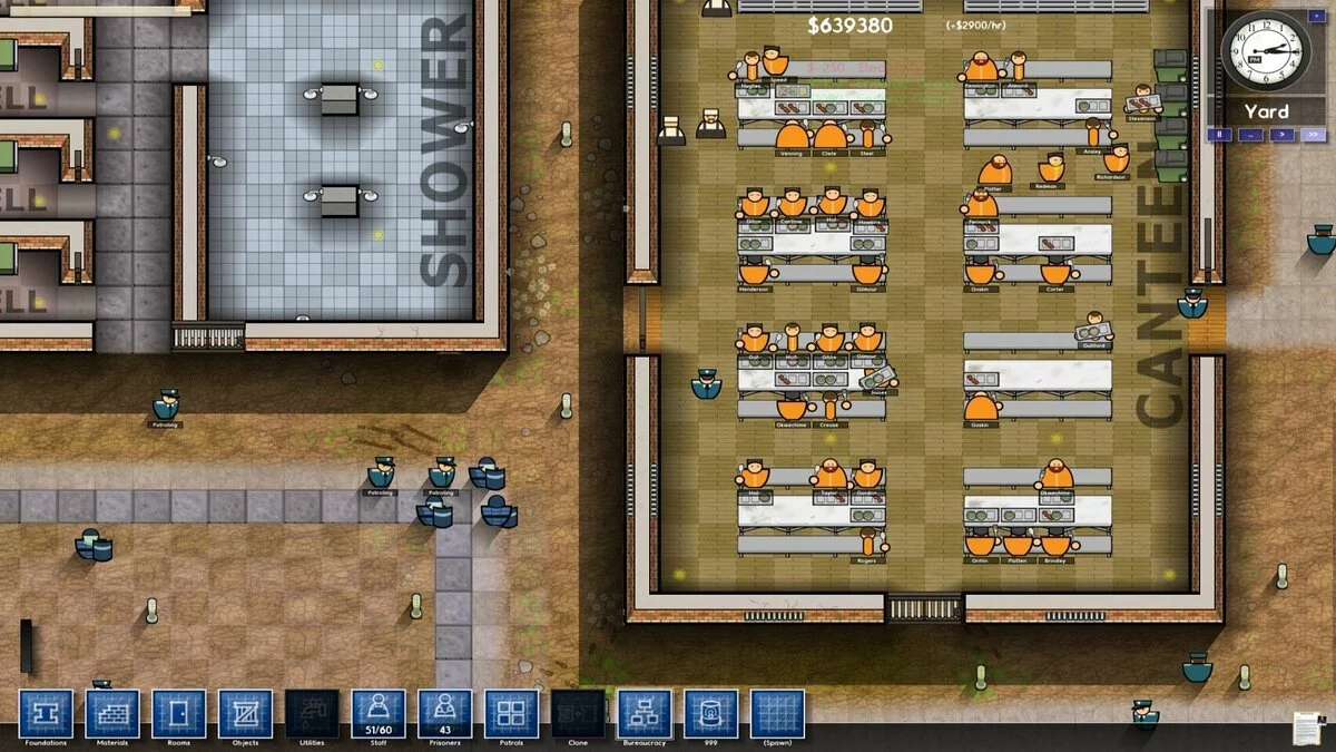 Скриншот из игры Prison Architect - 43