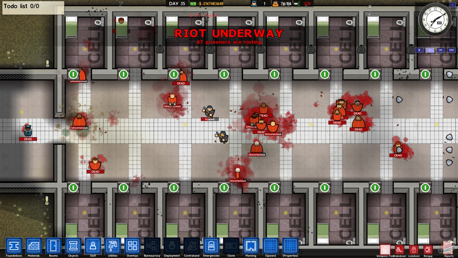 Скриншот из игры Prison Architect - 30