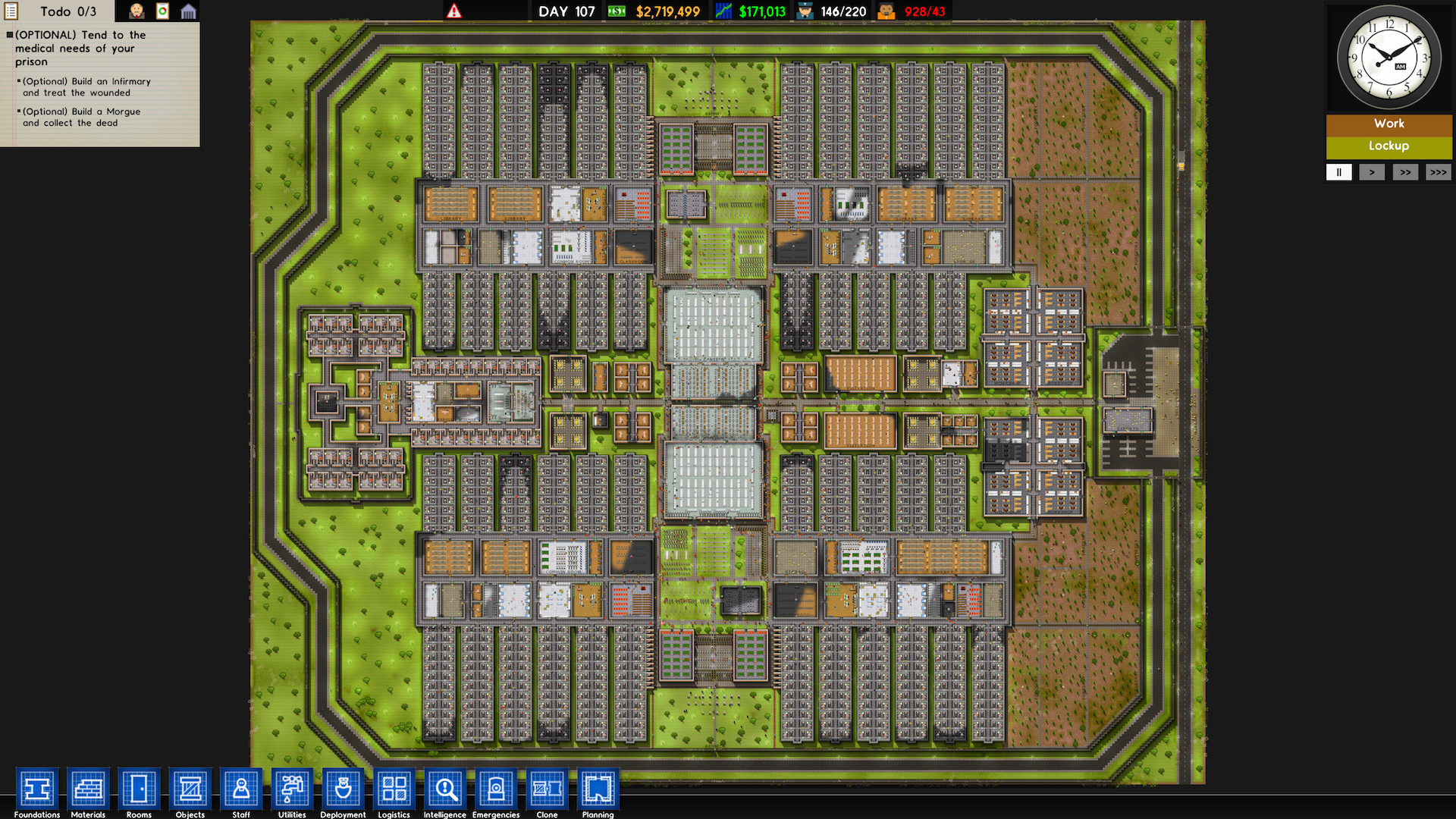 Скриншот из игры Prison Architect - 199