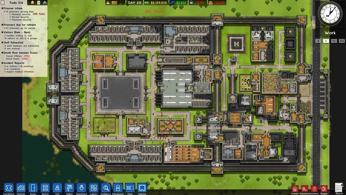 Скриншот из игры Prison Architect - 13