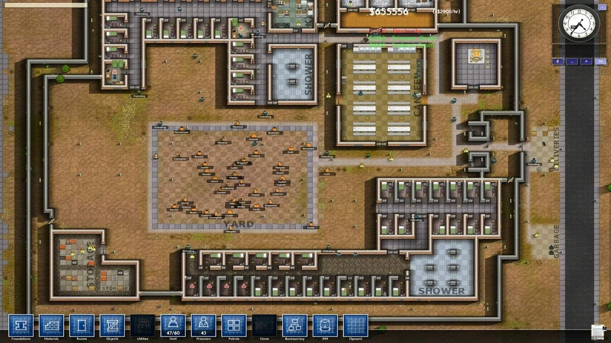 Скриншот из игры Prison Architect - 18