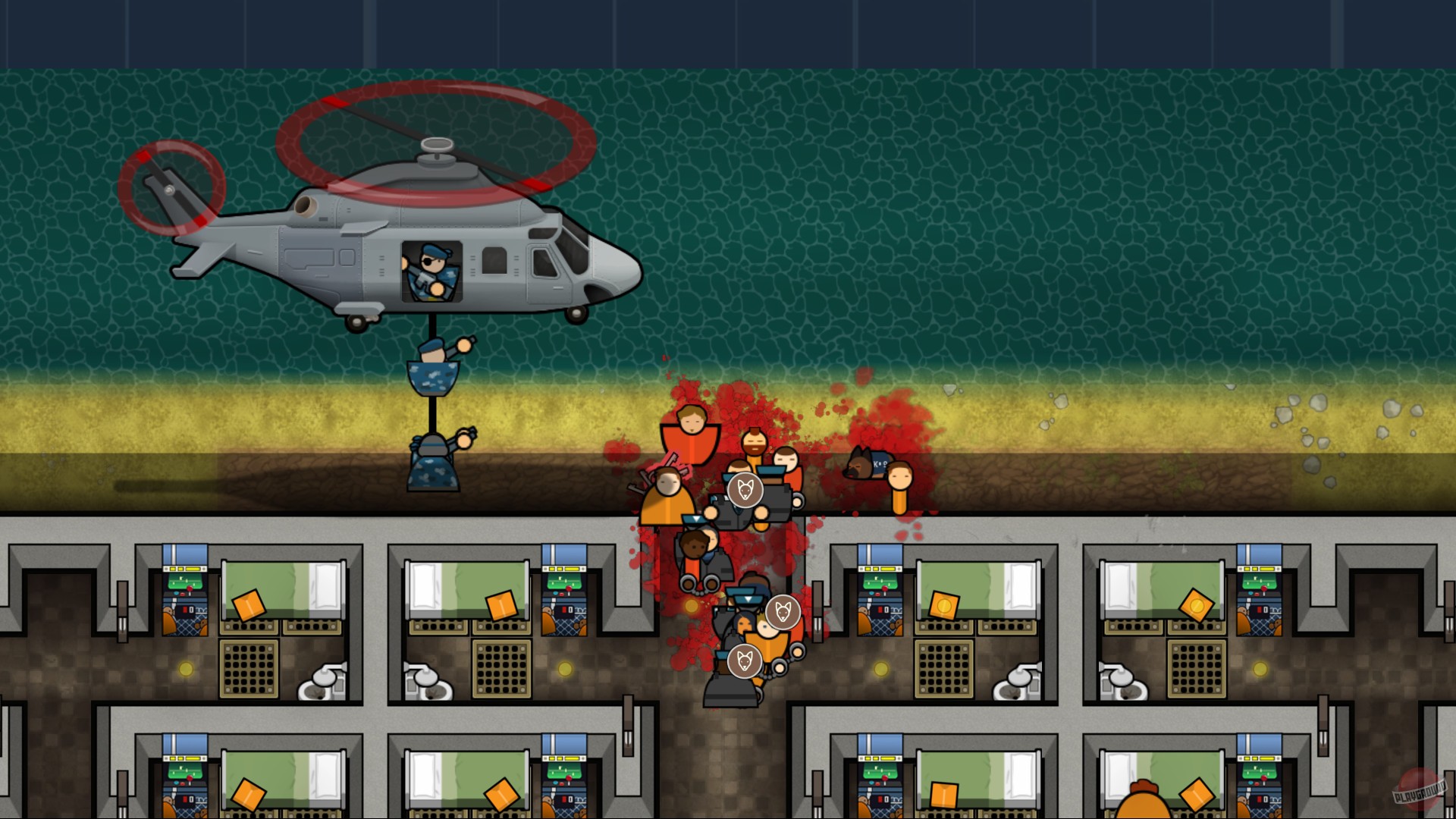 Скриншот из игры Prison Architect - 123