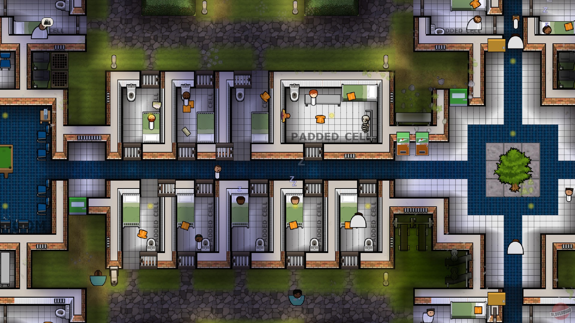 Скриншот из игры Prison Architect - 136