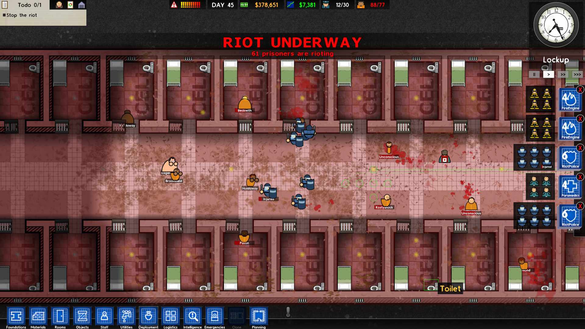 Скриншот из игры Prison Architect - 166