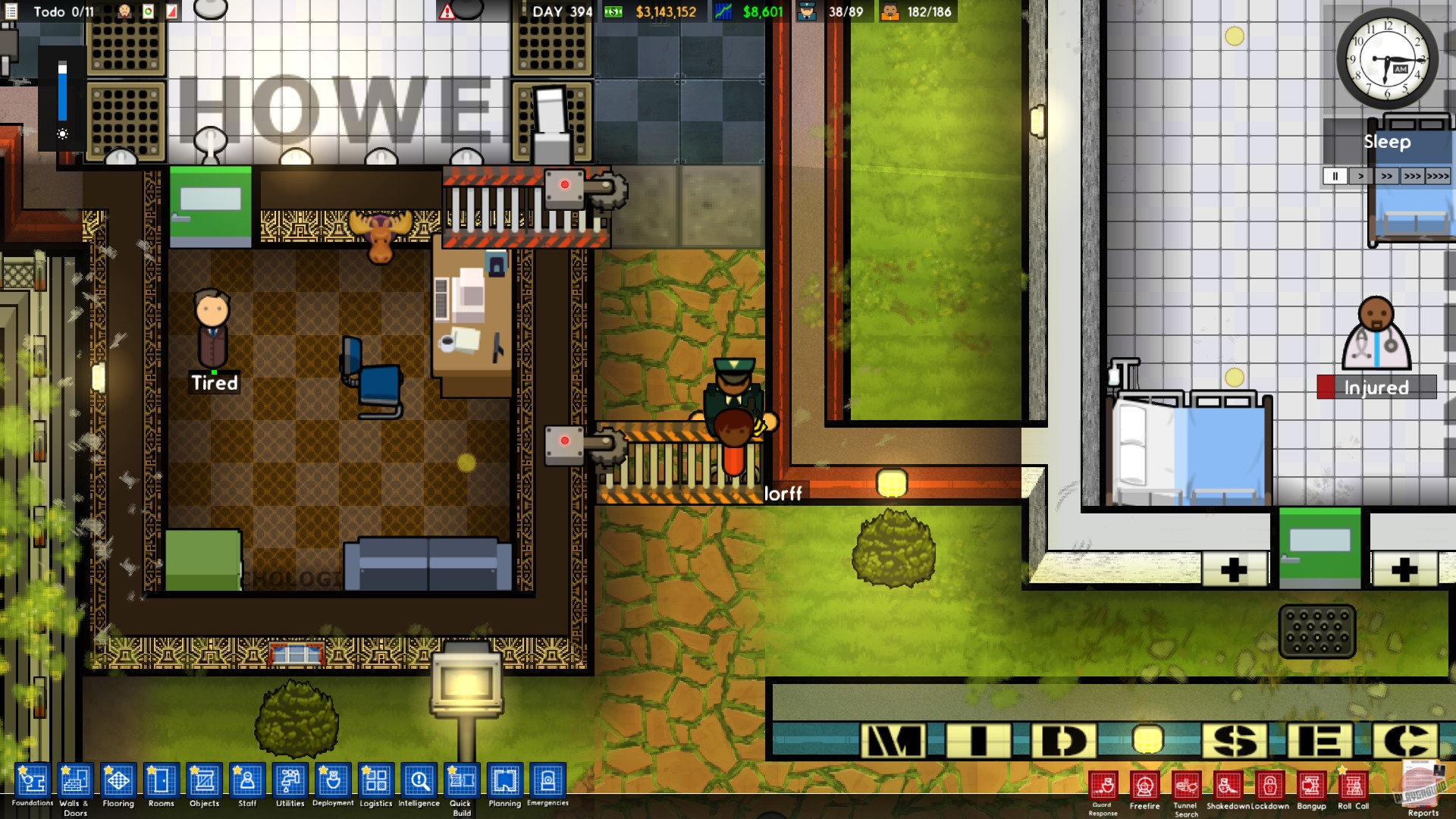 Скриншот из игры Prison Architect - 125