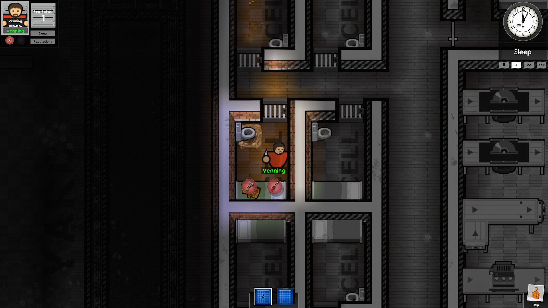 Скриншот из игры Prison Architect - 150