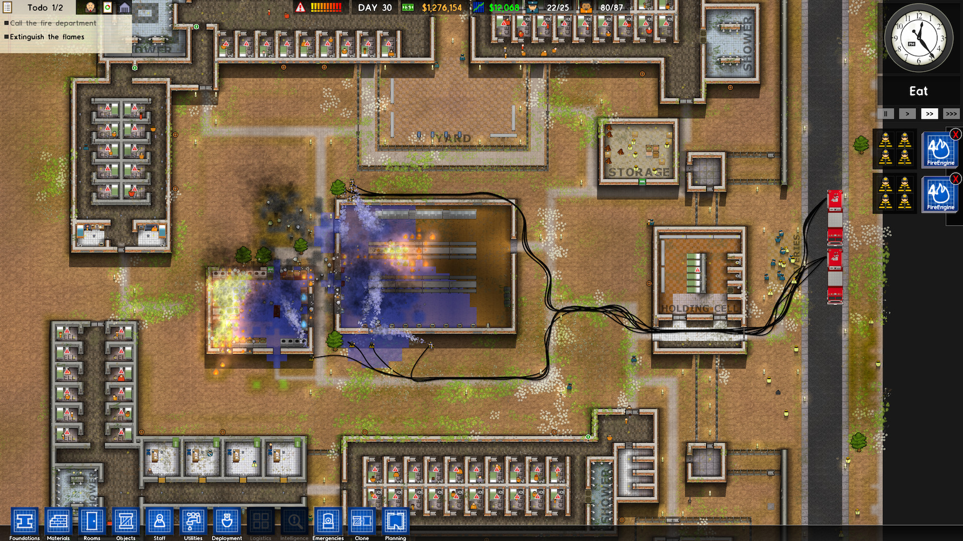 Скриншот из игры Prison Architect - 57